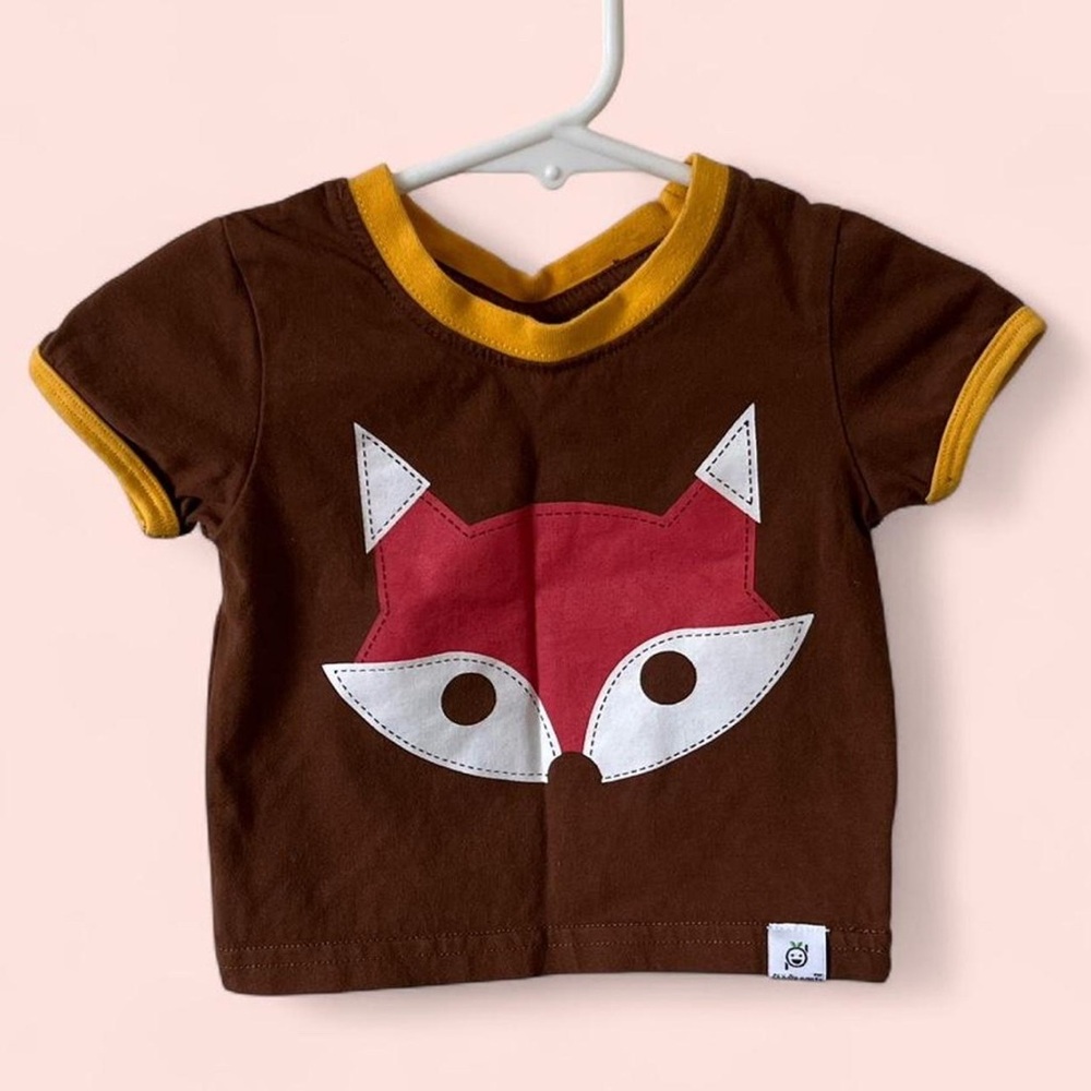 3 Month Infant Unisex Baby Boy Baby Girl Woodland Fox Doodle Pants T-Shirt